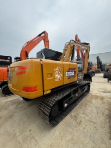รถขุดมือสอง Sany 135C รถขุดไฮดรอลิกของแท้จากจีน เครื่องจักรขุดดินสำหรับงานก่อสร้าง รถขุดขาย - Product Image 3