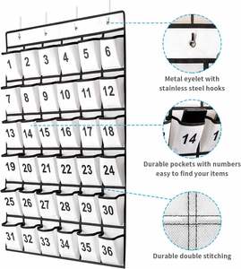 Organizador de Bolsillos para el Aula con 36 Bolsillos Numerados para Teléfonos Celulares, Organizador Colgante para Guardar Teléfonos y Calculadoras en el Aula - Product Image 5