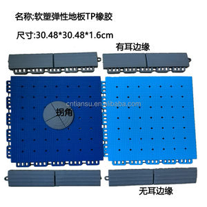 Precio al por Mayor de China <span class=keywords><strong>Tissot</strong></span>, Baldosas de Cerámica TPE para Canchas de Voleibol, Tenis, Bádminton, Baloncesto, Piso Deportivo para Exteriores - Product Image 3