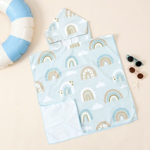 <span class=keywords><strong>Serviette</strong></span> <span class=keywords><strong>de</strong></span> bain et <span class=keywords><strong>de</strong></span> plage carrée en microfibre avec capuche, design parfait pour les maillots <span class=keywords><strong>de</strong></span> bain, pour nouveau-nés et enfants, serviettes et débarbouillettes - Product Image 6