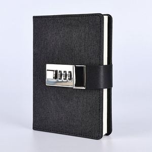 Carnets Premium A5 en Cuir PU à Couverture Rigide, 120 Feuilles, avec Verrouillage par Mot de Passe, Style Bureau et Affaires, Reliure Cousue Multicolore, Idéal Cadeau - Product Image 3