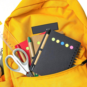 Draagbare kleefnotities paginamarkering gekleurde index tabs kraftpapier omslag notitieblok spiraalnotitieblok met <span class=keywords><strong>pen</strong></span> - Product Image 6