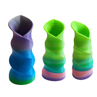 Vase personnalisé impression 3D en nylon ABS SLA FDM modèle prototype rapide pour le service d'usinage de bouteilles en plastique
