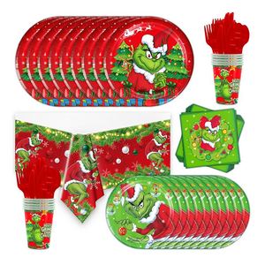 Platos y Tazas Decorativos para Postres, Adornos Navideños, Artículos de Fiesta, Decoraciones - Product Image 1