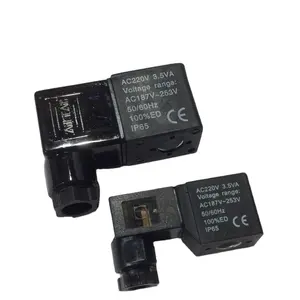 Hoge Kwaliteit Magneetventiel Connector Met Led Licht Din43650