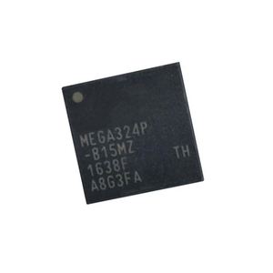 Componentes Electrónicos Originales ATMEGA324P-B15MZ, Chip IC MCU, Componente IC, ATMEGA324P, ATMEGA324P-B15 - Product Image 1