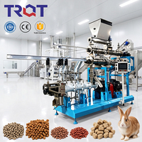Extrudeuse à vis simple fiable pour aliments humides, technologie de pointe, pour la production d'aliments pour animaux de compagnie et d'aliments pour poissons