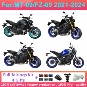 Kit Completo de Carenado para Motocicleta, Compatible con Yamaha MT09 FZ09 <span class=keywords><strong>FZ</strong></span> MT <span class=keywords><strong>09</strong></span> <span class=keywords><strong>2021</strong></span> 2022 2023 2024, Kits de Carenado para Carrocería - Product Image 1