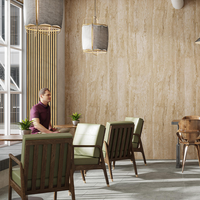 Panneau de revêtement mural 3D gaufré SPC écologique et imperméable pour salle de bain, cuisine, salon et appartement