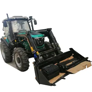 110HP 100HP 120HP mini farm tractor agricultural machinery & Equipment for agriculture used with backhoe loader power tiller