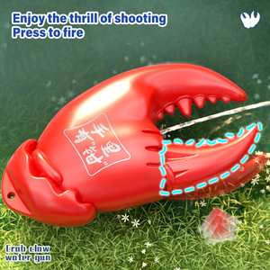 Juguetes divertidos para trucos Mini <span class=keywords><strong>pistola</strong></span> de agua electrónica <span class=keywords><strong>Pistola</strong></span> de agua manual de <span class=keywords><strong>cangrejo</strong></span> pequeño barato para niños hecha de plástico - Product Image 4