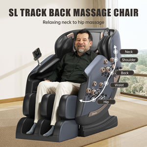 Commande en gros de fauteuil de massage en cuir PU de luxe avec airbag complet et charge USB - Product Image 2
