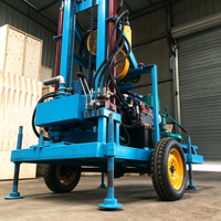 Machine de forage de puits d'eau polyvalente avec mode de travail flexible pour différentes conditions géologiques