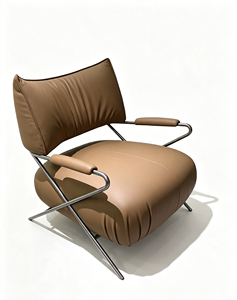 <span class=keywords><strong>Silla</strong></span> Mecedora Moderna de Cuero 2026, Ligera y Ecológica, para Hogar, Oficina, Dormitorio, Sala de Estar y Comedor - Product Image 1