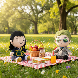 Figurines d'anime de style japonais Jujutsu, peluche, poupée assise, Nanami Kenjirou, <span class=keywords><strong>Aoyama</strong></span> Yoshiteru, peluche douce, poupée d'anime pour cadeaux - Product Image 4