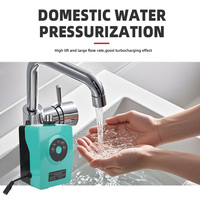 Pompe de surpression intelligente blindée DC 24V 78W 1/2 pouce pour usage domestique, économie d'énergie, détection intelligente du débit d'eau