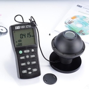 Testeur de flux lumineux Tes 133, mesureur de lumen, sphère intégratrice, dispositif de mesure de la lumière LED - Product Image 2