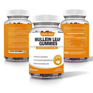 Ausreson Mullein Suplementos 1000mg Mullein Gummies Extracto de hierbas Salud Mullein Gummies - Product Image 2