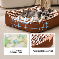 Coussin carré en peluche pour animaux de compagnie, personnalisable, écologique, doux et chaud, tapis résistant à l'usure pour chiens et chats