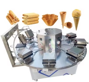 Cone Ice Cream <strong>Machines</strong> Automatic <strong>Egg</strong> <strong>Roll</strong> Cookie Wafer <strong>Biscuit</strong> Sugar Cone <strong>Making</strong> <strong>Machine</strong> Wafer <strong>Egg</strong> <strong>Roll</strong> <strong>Machine</strong> - Product Image 1