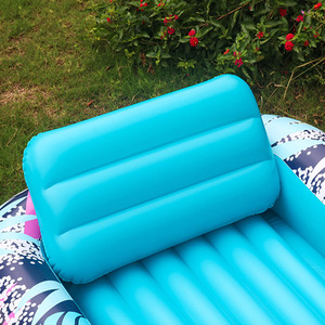 カスタム2人用スイムチューブフロートラウンジ、インフレータブルフローティングプールラウンジャー、ライドオンプールフロート、ウォーターハンモックベッドマットレス - Product Image 6