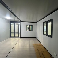 Maison conteneur extensible préfabriquée avec salles de bain complètes, design moderne, prête à être expédiée, pour la vente de logements autonomes (Granny Flats)
