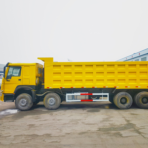 Nuevos productos Sinotruk usado Howo 8x4 12 ruedas camión volquete 371 375hp China oferta de precio bajo - Product Image 4