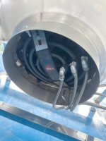 Machine à braiser et à sauter le bœuf au gaz à grande capacité, inclinable, pour cantines