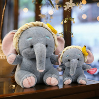 Nouvelle Peluche Éléphant Mignonne, Jouet en Peluche Éléphant, Poupée Apaisante pour Enfants, Cadeau d'Anniversaire pour Amis