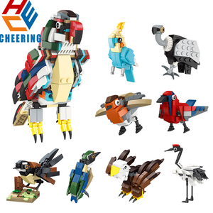 59082 romántico pájaro viaje ladrillos ensamblados modelo bloque de construcción educativo niños colección regalo Juguetes - Product Image 1