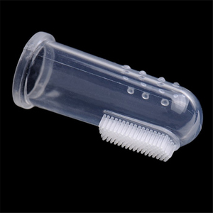 Brosse à doigts en Silicone pour animaux de compagnie, brosse à dents souple pour chien, outil de nettoyage des dents, mauvaise haleine, tartre Non toxique - Product Image 5