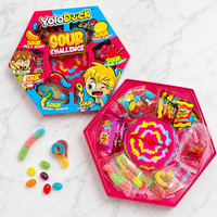 Yoloduck Lot de bonbons gélifiés amusants en forme de forme, sans gluten, saveur acidulée, pour enfants, vente en gros