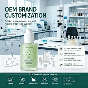Cica Calm Serum Natural Centella Asiatica Extract Hydrating Facial Serum Private Label Cosmetics - Product Image 5