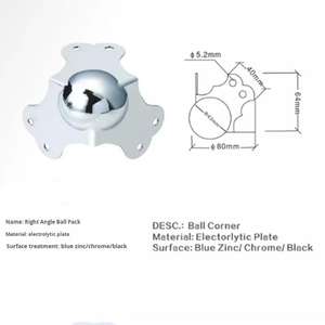Bolsa de <span class=keywords><strong>bola</strong></span> convexa cóncava Triangular acanalada engrosada, funda de vuelo, esquina convexa cóncava en ángulo recto, bolsa de accesorios especiales - Product Image 5