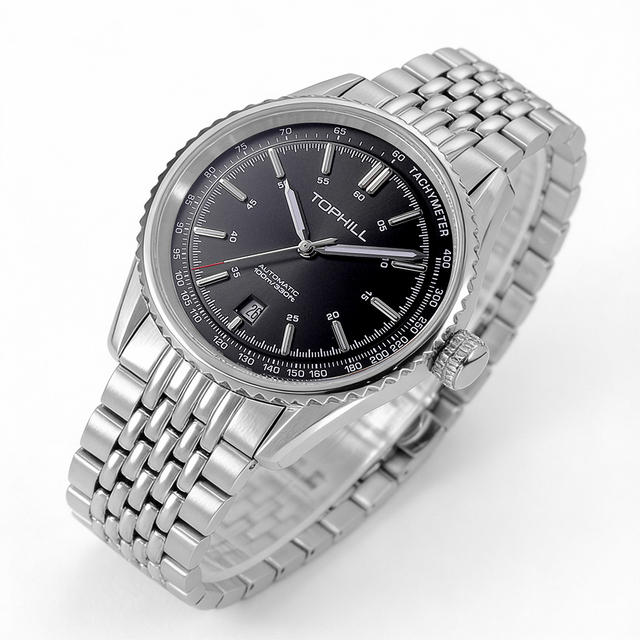 Custom Automatic Mechanical Watch 316L Stainless Steel Mens Watch Business Luxury Watch with High Quality for Mens Watch