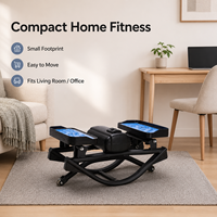 Mini Stepper d'Exercice BNcompany TBJ-001 Cardio Twister en Acier pour Cardio-training