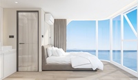 Maison-capsule préfabriquée de luxe pour l'hébergement dans les stations de glamping