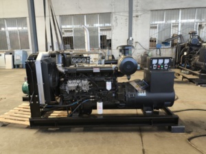 100kW 静音ディーゼル発電機 三相 オープンフレーム 3気筒エンジン 家庭用ATS 50Hz グアテマラ - Product Image 3