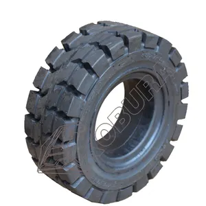 चीन निर्माता उच्च गुणवत्ता वाले प्राकृतिक रबर सॉलिड टायर 4.00x8 18x7-8 5.00-8 21x8-9 23x9-10 6.50-10 कई आकार में उपलब्ध