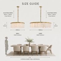 Lustre suspendu moderne de style nordique de luxe en marbre, réglable en hauteur, design créatif pour salon et salle à manger