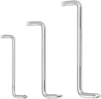 Jeu de tournevis offset 3 pièces, jeu de tournevis à tête magnétique, tournevis de type Z avec embouts Philips et plats