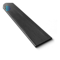 Strip serat karbon pultruted lebar 100mm 2mm 3mm 4mm tebal... Batang datar CFRP