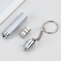 QXMOVING - Cadeau promotionnel - Mini lampe torche portable avec logo personnalisé - Petite lampe torche EDC avec porte-clés