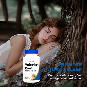 OEM Capsules d'extrait de racine de valériane biologique Sommeil profond Supplément à base de plantes pour un meilleur sommeil pour adultes - Product Image 4