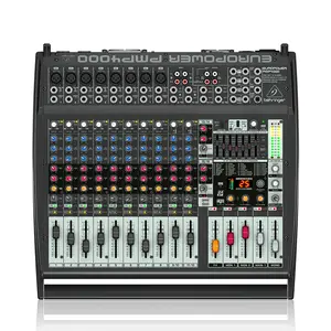 Behringers PMP4000 Professional Active Mixer With Power Amplifier In One 2 2 Sound Console