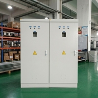 Armoire de distribution électrique étanche IP65 personnalisée 380V/400V 200A 12 prises avec verrou hybride pour chantiers de construction industriels