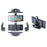 Écran de navigation automobile universel Carplay 10,26 pouces 360 °   Caméra rotative Apple Carplay Android Auto 5.0G WIFI BT 4K+1080P Caméra embarquée