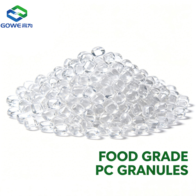 Food Grade PC Granules FDA Compliant Polycarbonate Pellets for Food Containers & Kitchenware