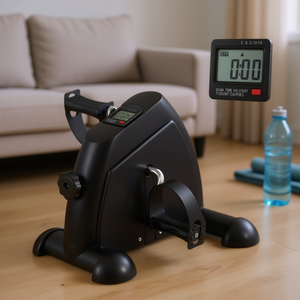 Mini Bicicleta de Ejercicio Db Negra con Pantalla Digital, Entrenador de Manos y Pies, Equipo Cardiovascular para Uso Doméstico - Product Image 2