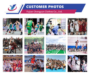 Chengyun fabrika kişiselleştirilmiş basketbol formaları hafif nefes formaları ve elastik formaları özelleştirir - Product Image 4